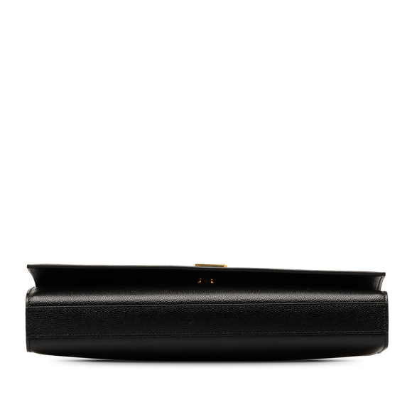 SAINT LAURENT Grain de Poudre Monogram Cassandre Clutch Clutch Bag - Picture 4 of 9